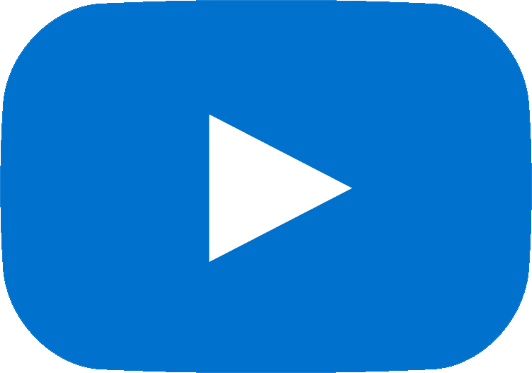 youtube blue logo